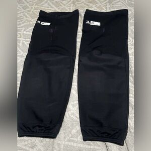 NHL Pro Stock Adidas Ice Hockey Socks XL Black